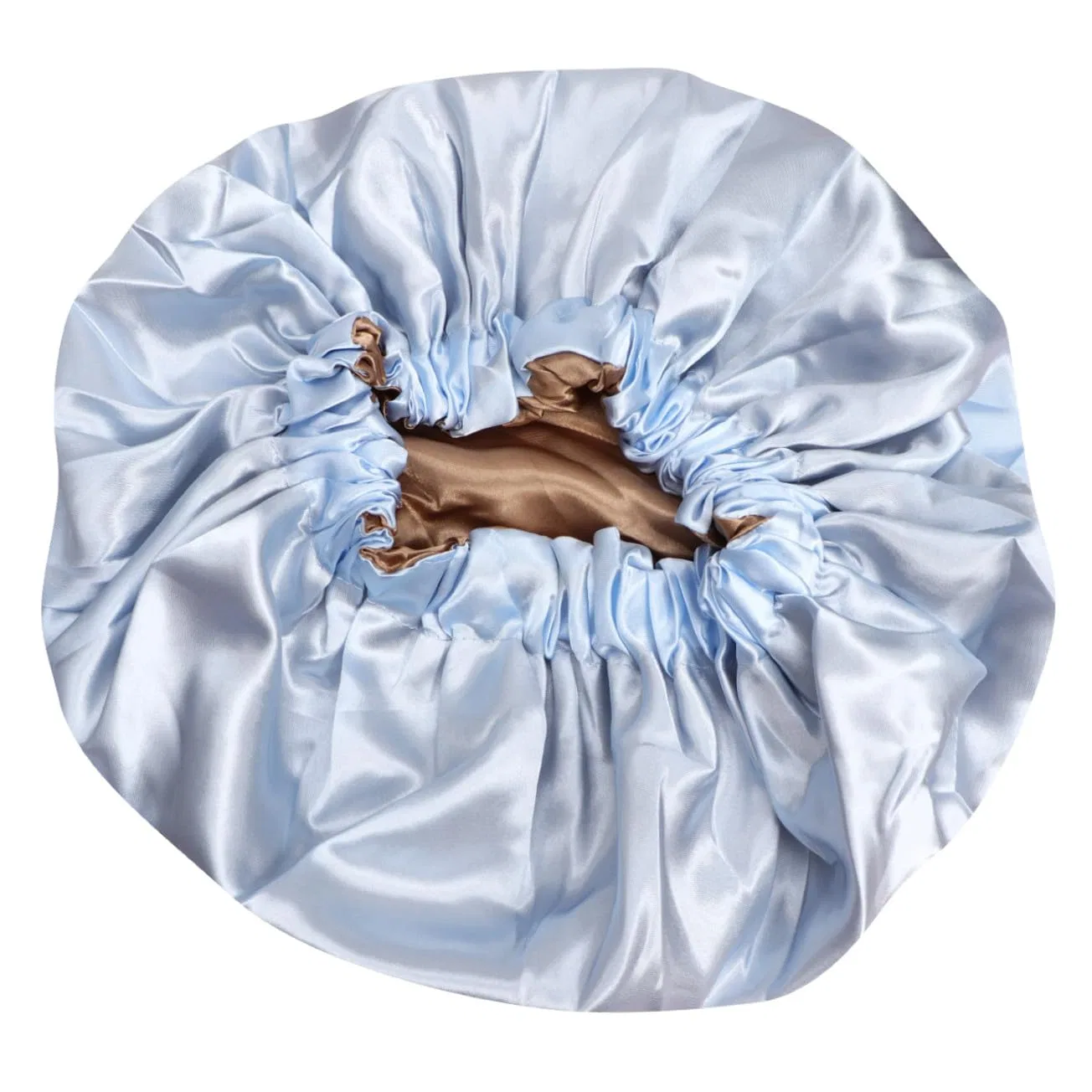 Набор шапочек для душа Satin, 3 шт, Sky Blue, 38x38 см Frcolor