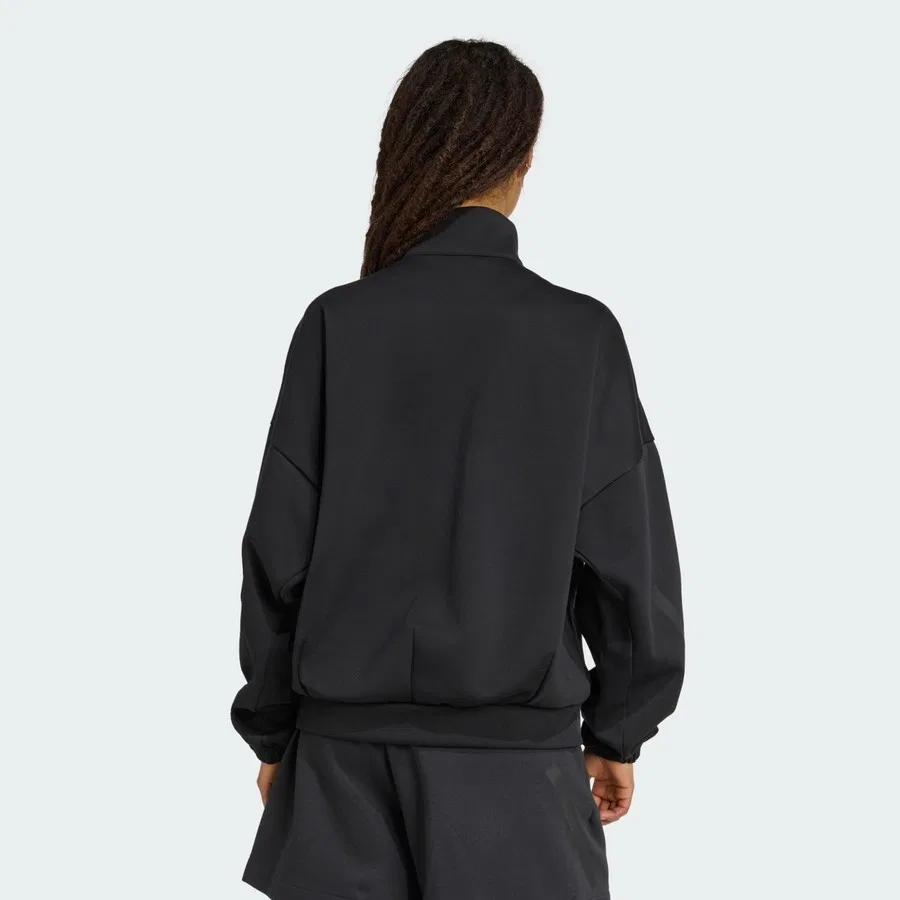 Женский спортивный топ Z.n.e. Track Top adidas, Красный — фото 2
