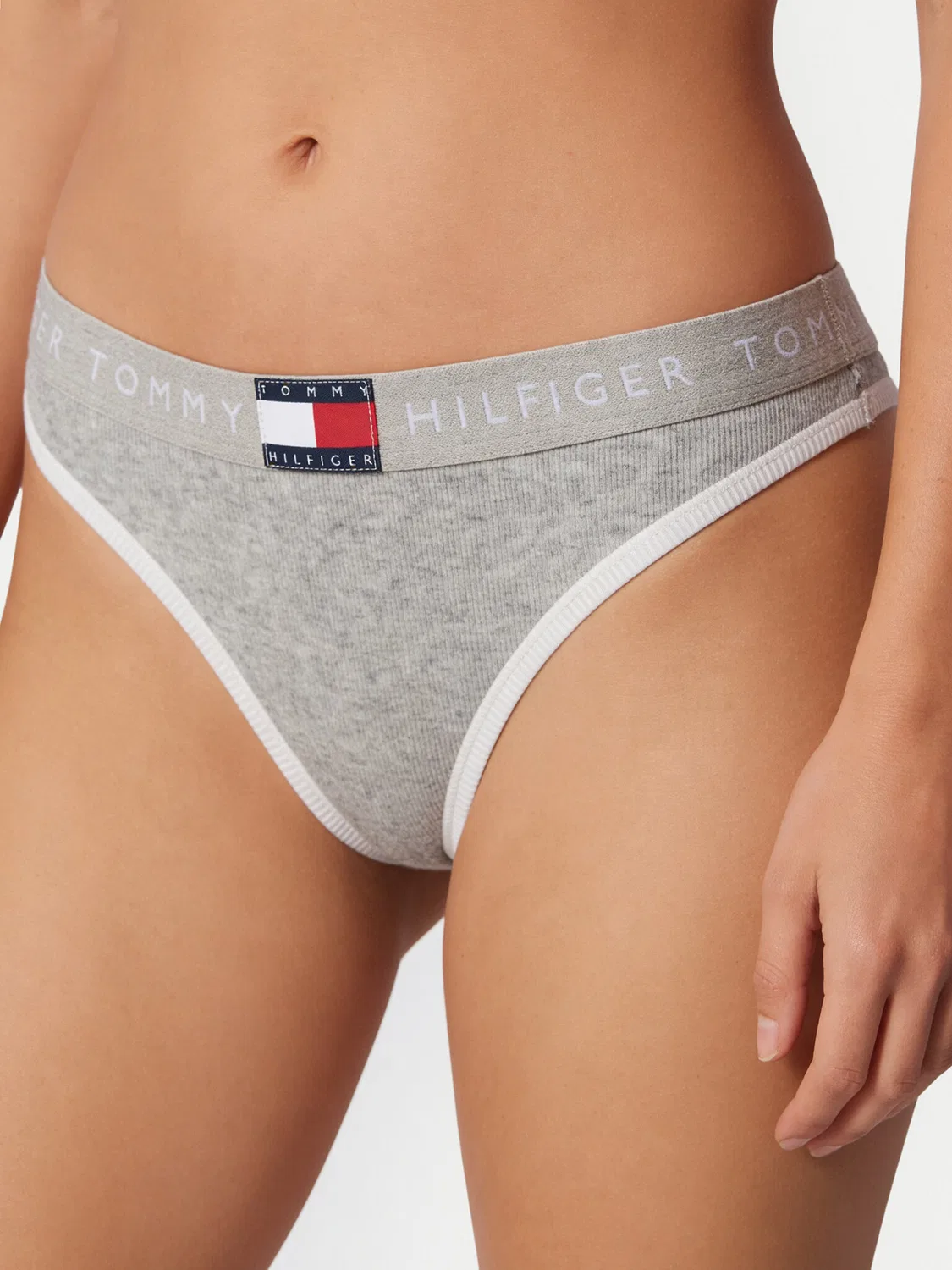 Женские стринги Tommy Hilfiger, светло-серый — фото 4