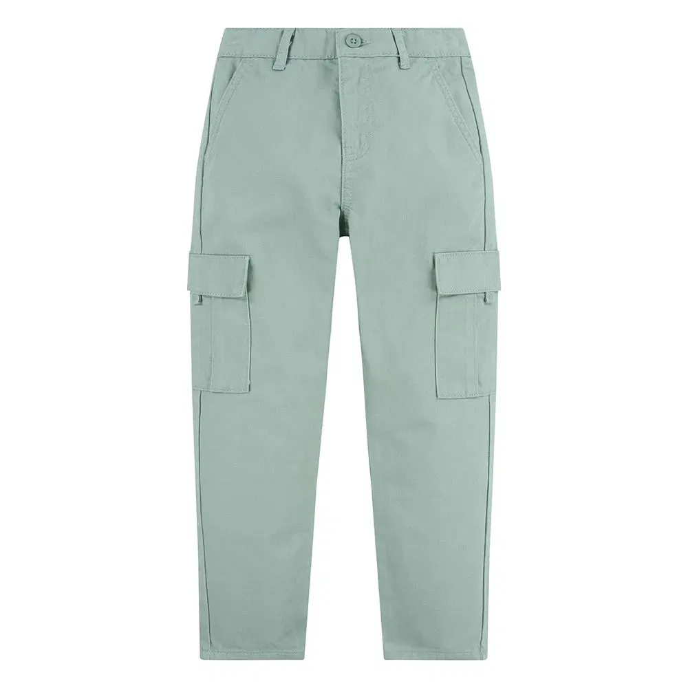 Детские брюки карго для девочек с принтом Levi's, Green