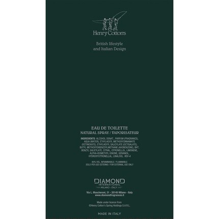 Туалетная вода Henry Cotton's For Men Fresh Fragrance 100 мл — фото 3