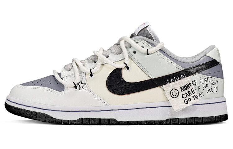 

Кроссовки Nba X Nike Dunk Skateboard Shoes Men Low-Top Gray White