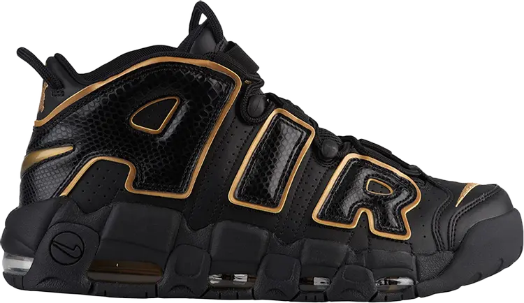 

Кроссовки Nike Air More Uptempo 'France', золотой, Желтый;черный, Кроссовки Nike Air More Uptempo 'France', золотой