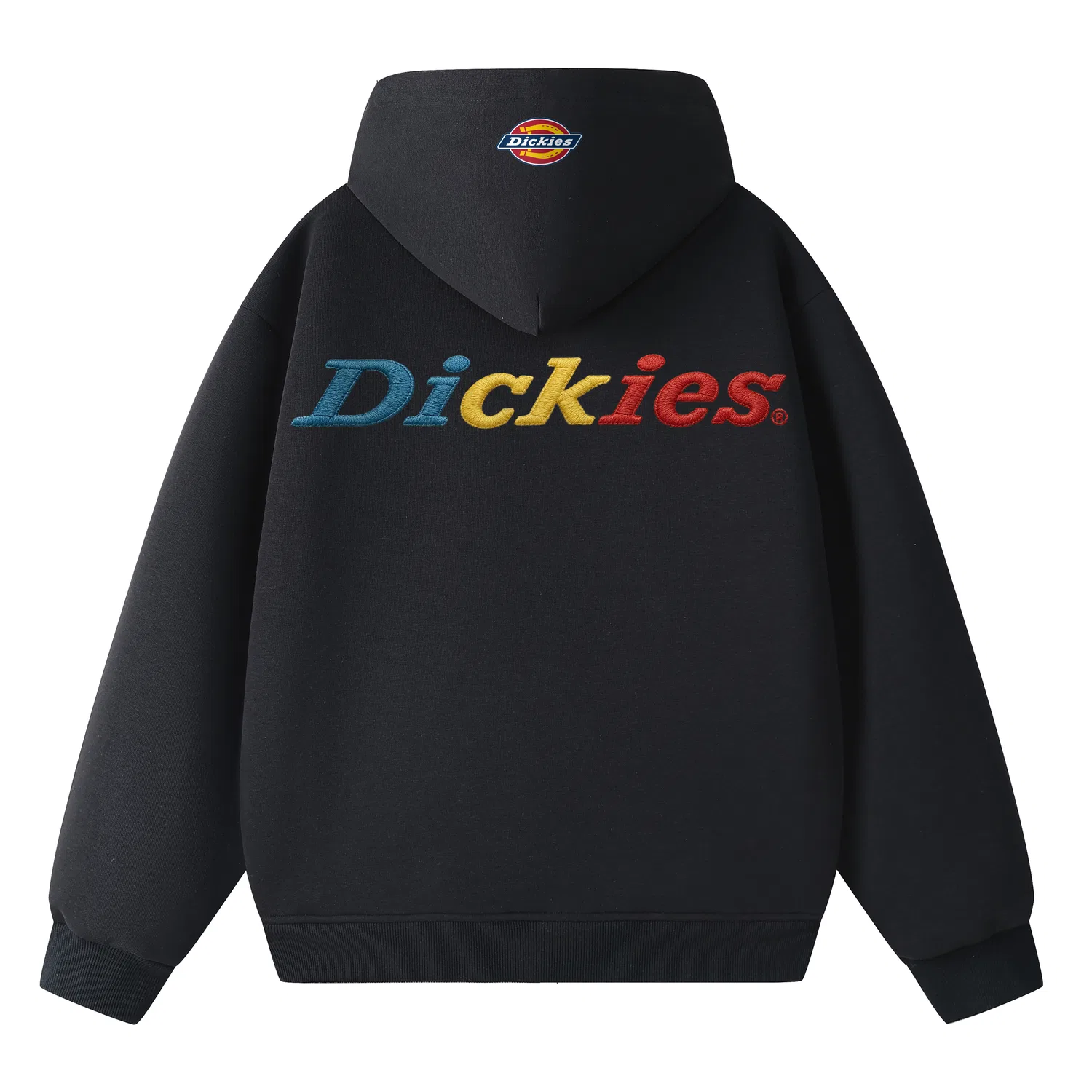 Детский свитшот с капюшоном Heather Gray/Blue Plaid[Embroidered] Dickies, Heather Gray/Blue Plaid — фото 3