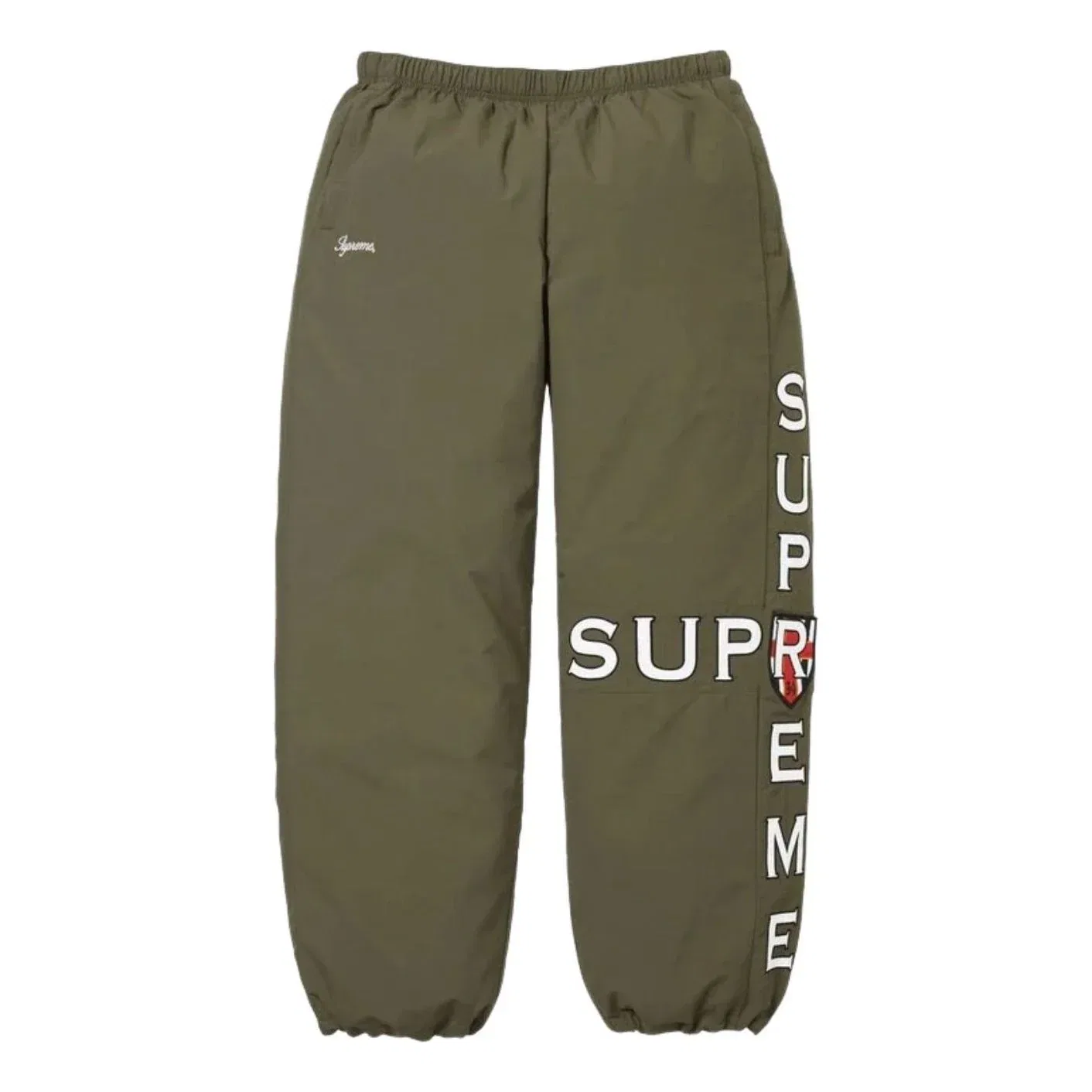 Мужские брюки FW26 Cross Track Pant 'Olive Green' Supreme, Olive Green