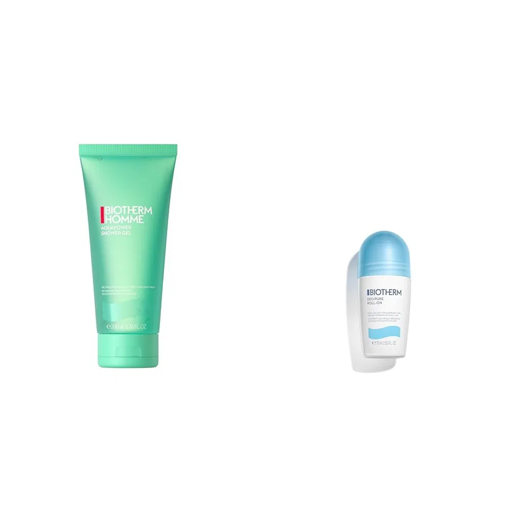 Гель для душа + Дезодорант BIOTHERM, 200 мл + 75 мл