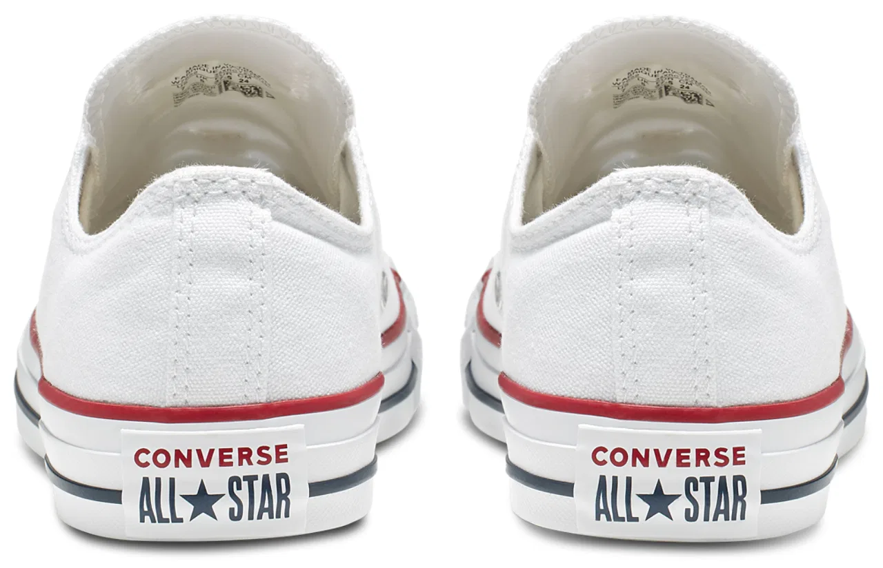 Кроссовки для мальчиков All Star Low Top Converse, цвет Optical White/Navy — фото 3