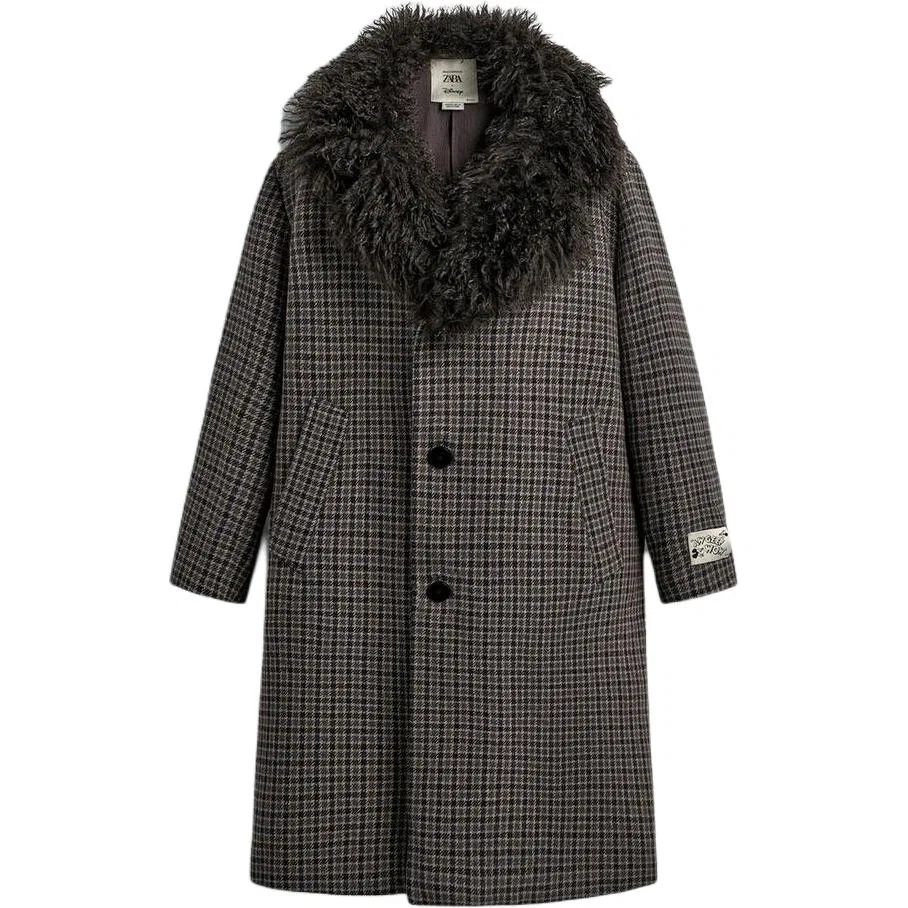 Мужское пальто с принтом x Disney Harry Lambert ZARA, Brown