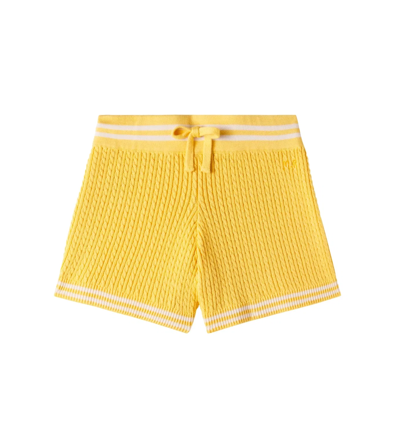 Шорты хлопковые Mini Rodini, Yellow