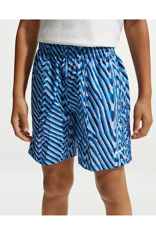 Детские спортивные шорты для мальчиков с регулируемым поясом Nike, Blue - Multicolor