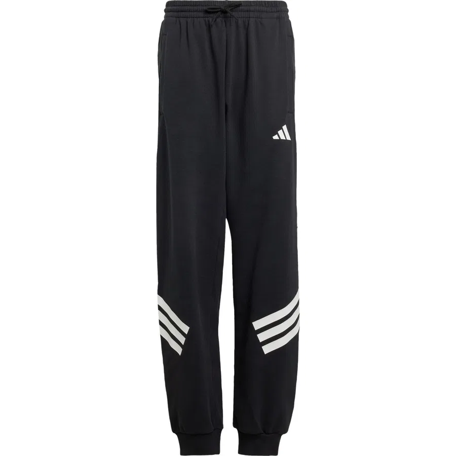 Штаны спортивные с широкими штанинами Future Icons 3-Stripes adidas, Черно-белый — фото 3