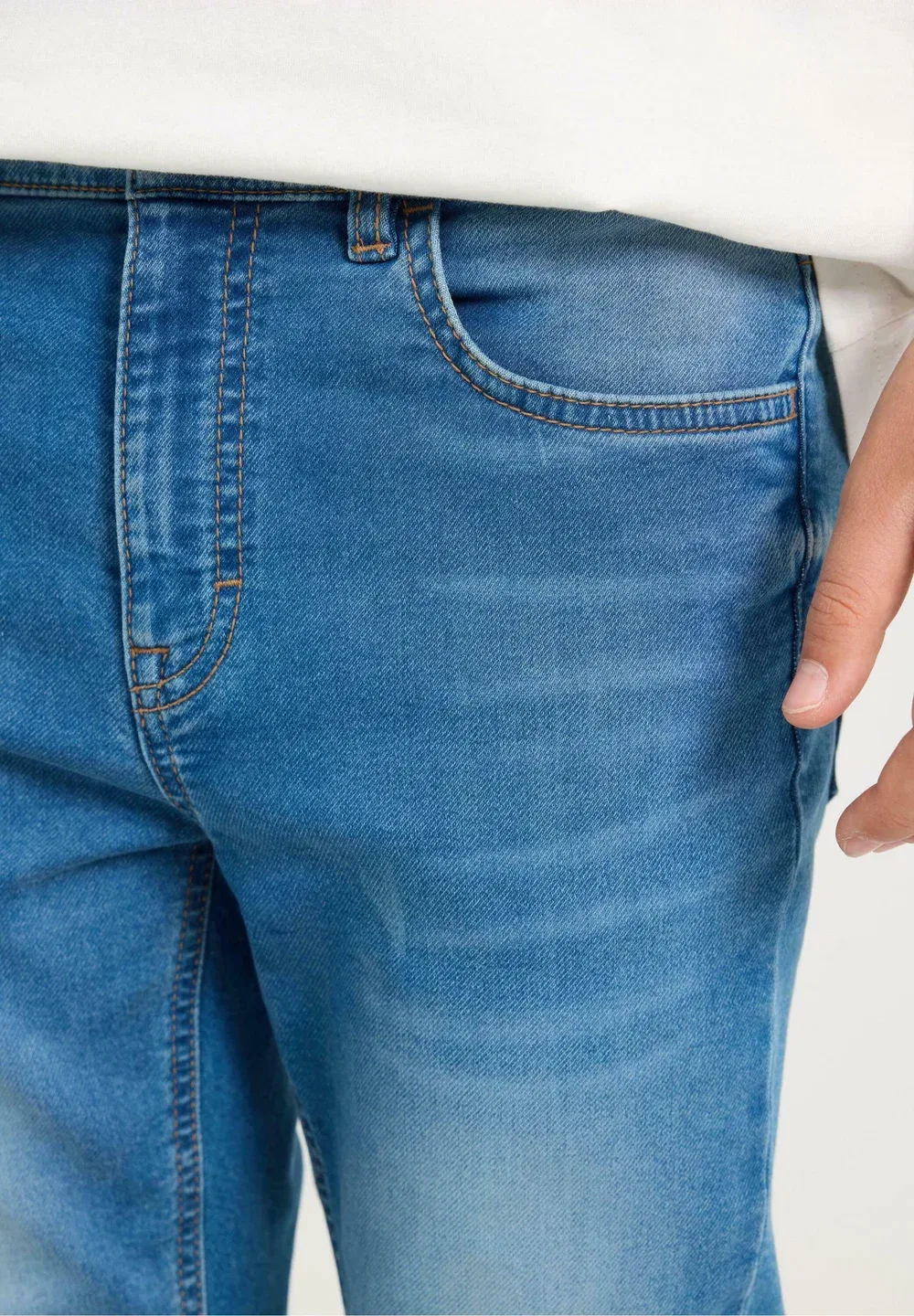 Узкие джинсы Lindex, Denim — фото 3