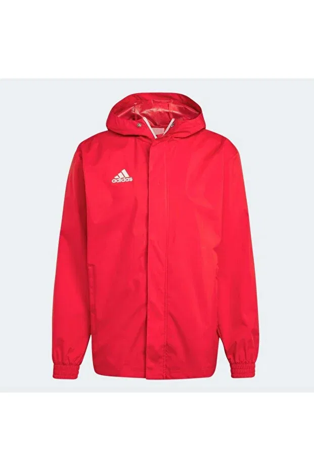 Мужское пальто с капюшоном Entrada 22 All Weather Adidas, Red