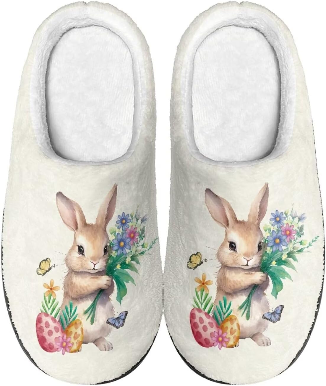 

Зимние женские и мужские тапочки, уютные и комфортные фланелевые тапочки с открытой пяткой, мягкие тапочки для женщин и девушек, моющиеся пушистые сабо, тапочки-слипы для сна Salabomia, бежевый