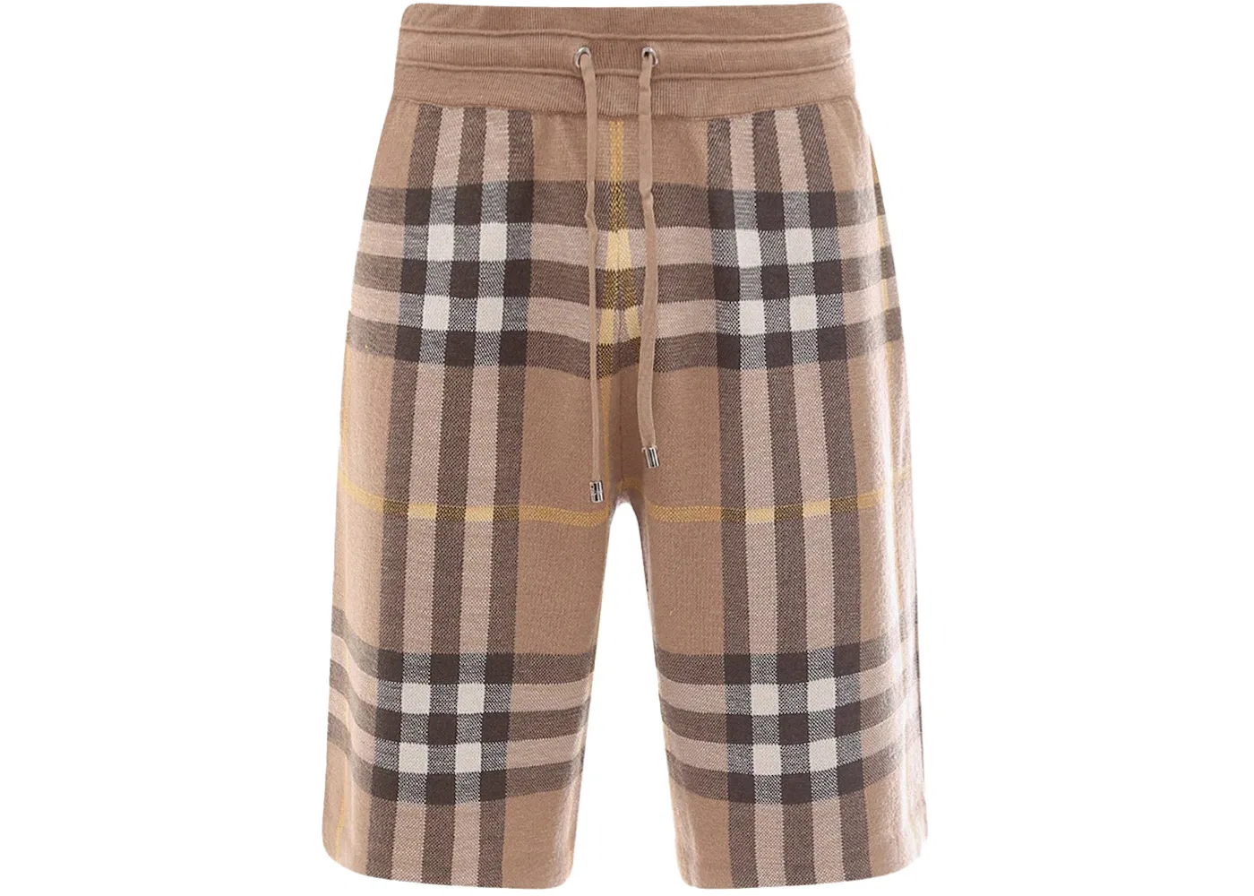 Мужские шорты с принтом Burberry Tartan Motif Burberry, Beige