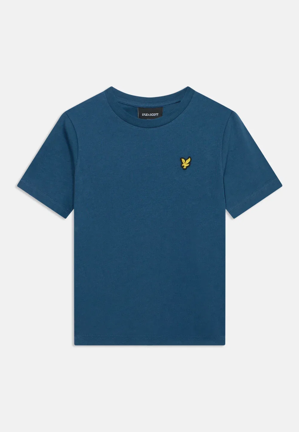Простая футболка унисекс - базовая модель Lyle & Scott, Aegean Blue