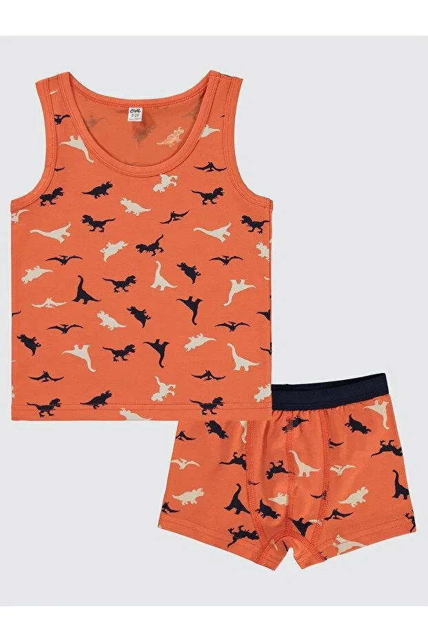 Детский комплект трусов для мальчиков с принтом Dinosaur underwear set Civil Boys, Standard — фото 2