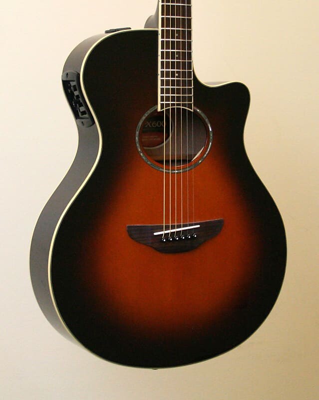 

Акустическая/электрическая гитара Yamaha APX600 Violin Burst APX600-OVS