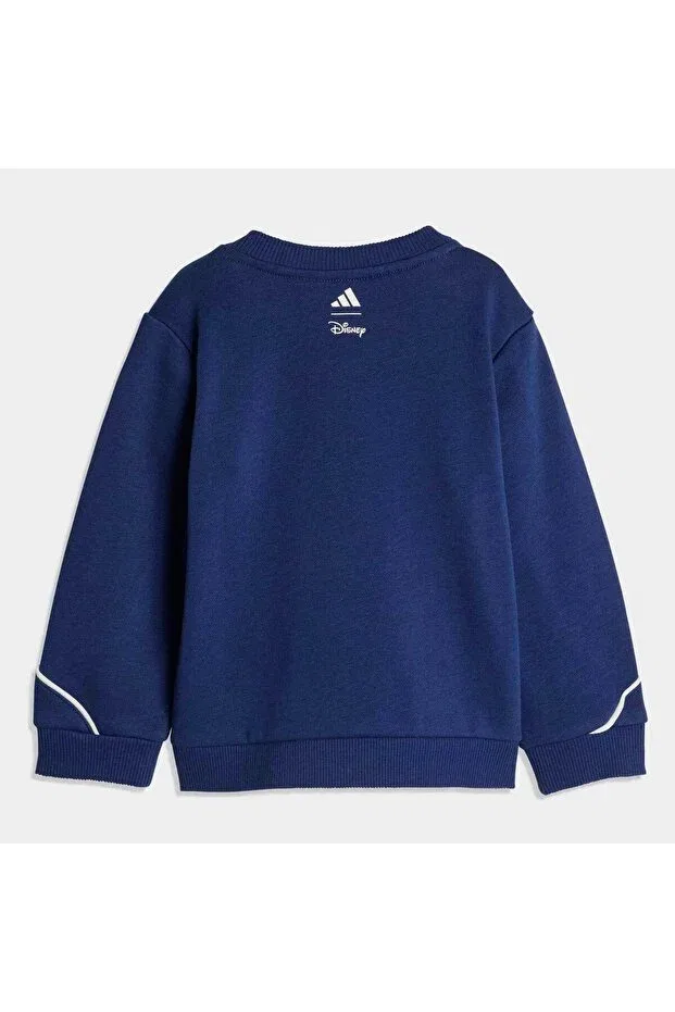 Детский спортивный комплект для мальчиков с принтом Mickey Mouse Adidas, Navy Blue — фото 4