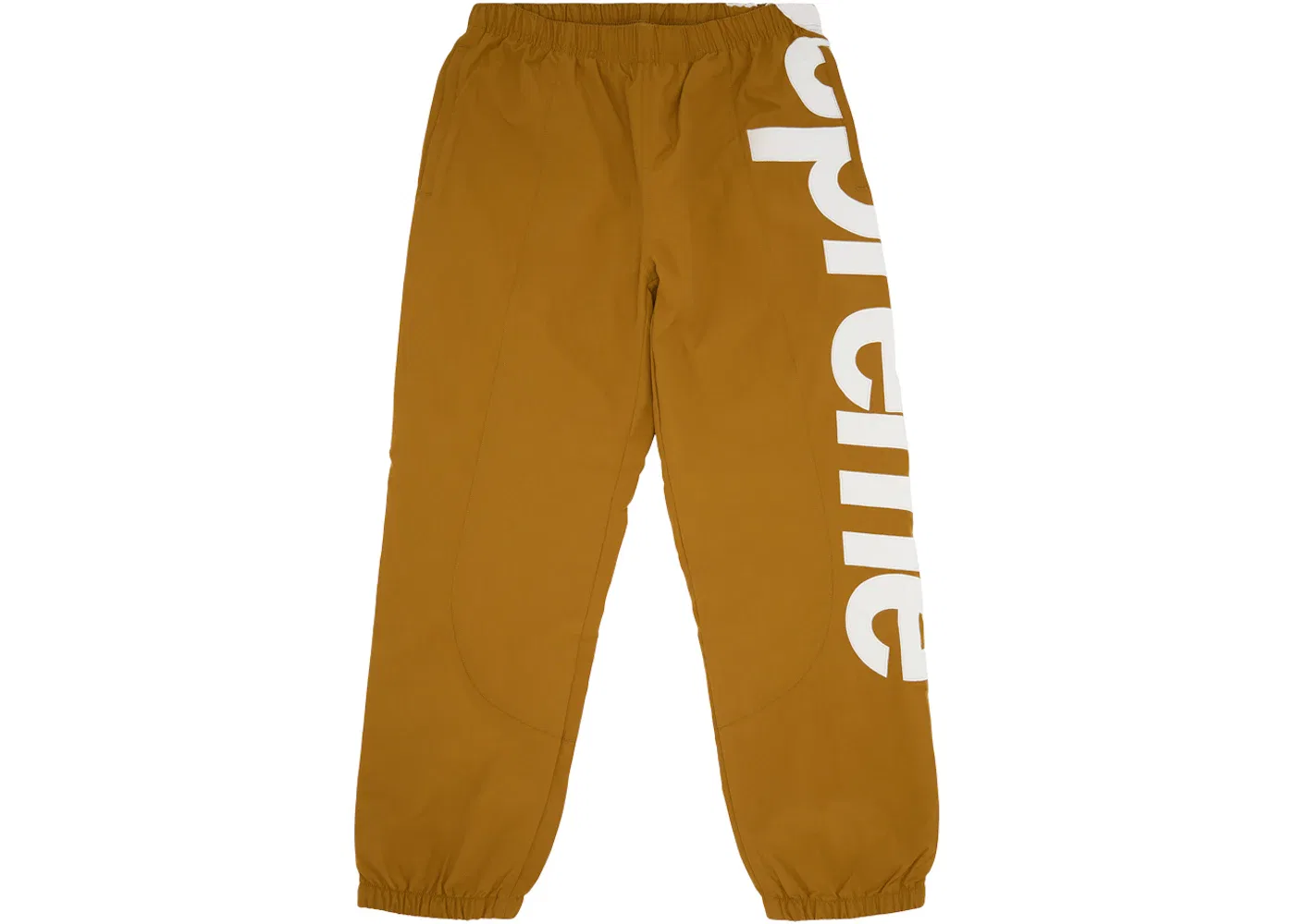 Мужские спортивные штаны Supreme Spellout Track Pant, Dark Gold