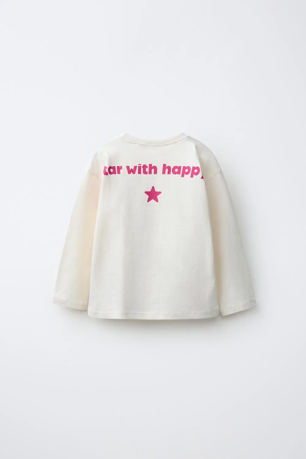 Футболка с принтом ZARA, White — фото 2