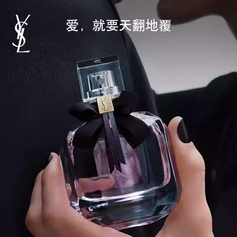 Женский набор парфюма и лосьона для тела Reverse Paris Intense Scent Yves Saint Laurent, 50мл + 50мл, Black — фото 3