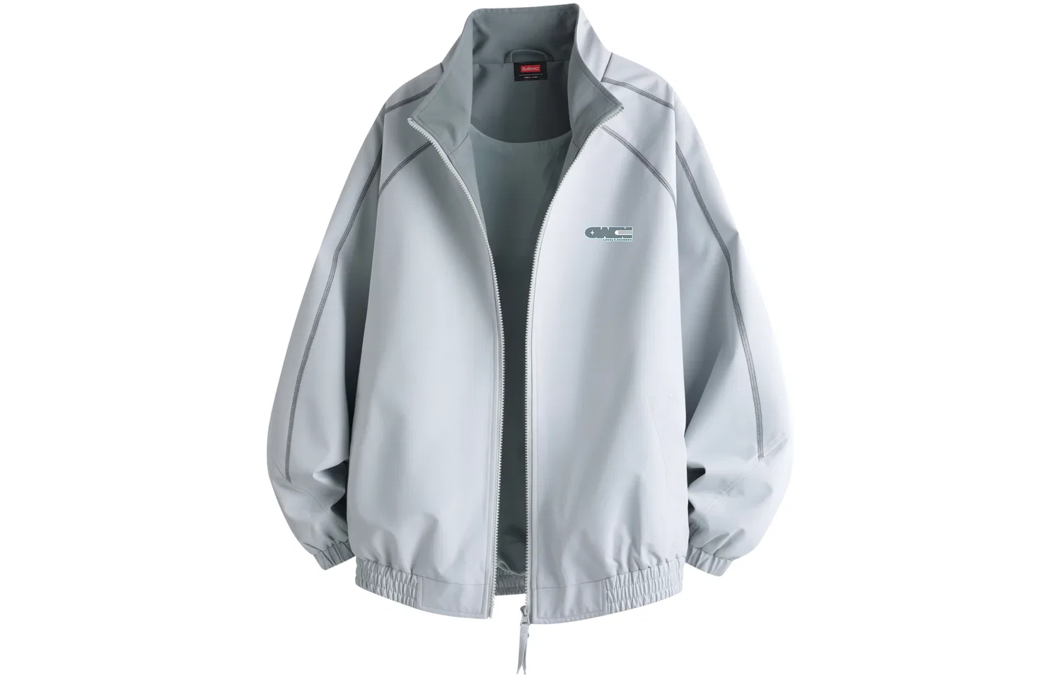 Детская куртка с воротником-стойкой BALENO, Light Gray