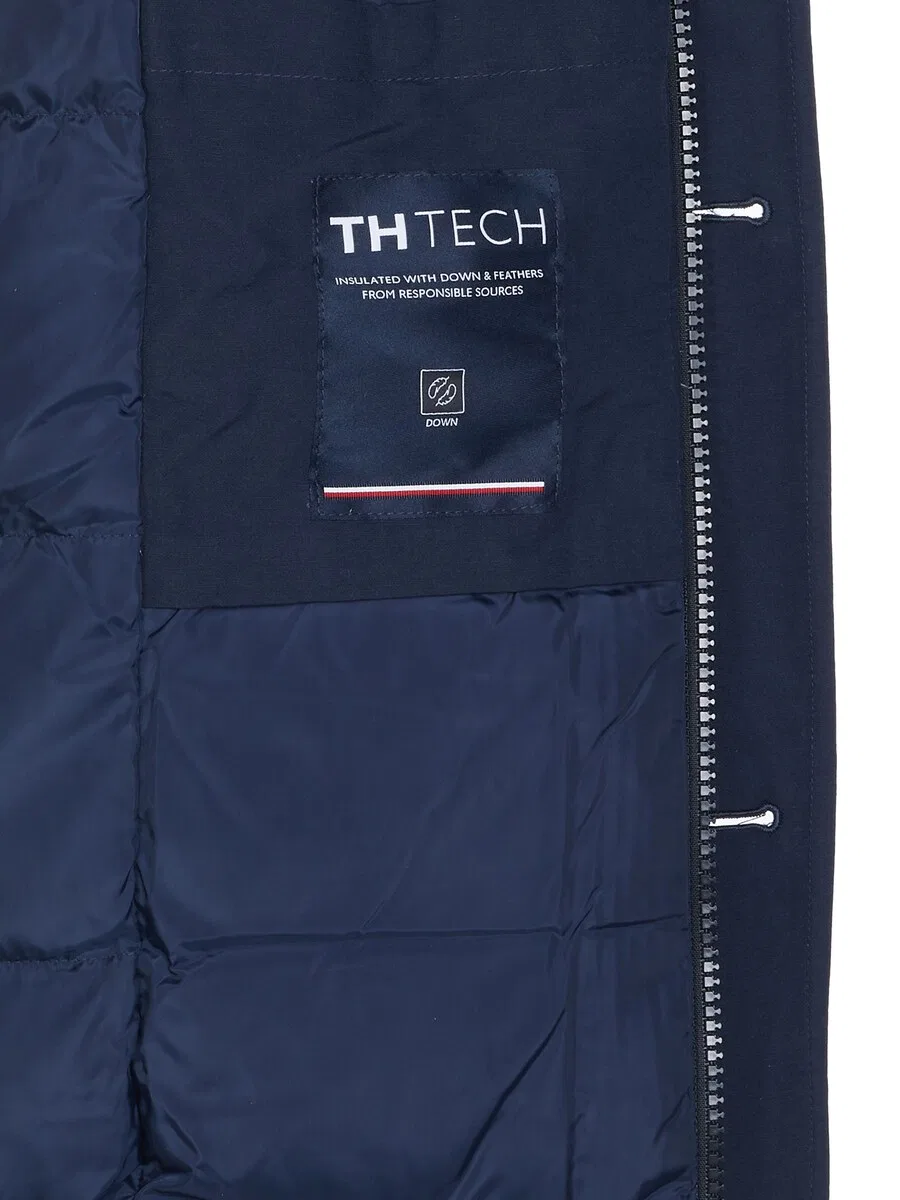 Зимняя куртка TOMMY HILFIGER 'Tommy Hilfiger Jacke' темно-синего цвета — фото 4