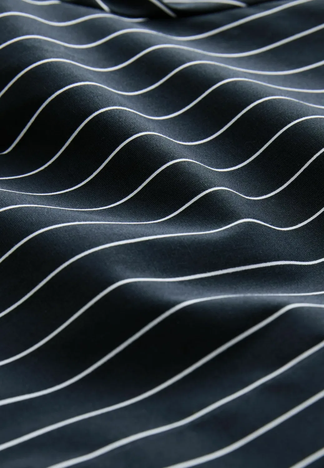 Блузка на пуговицах, укороченный крой Next, Navy Stripe — фото 2