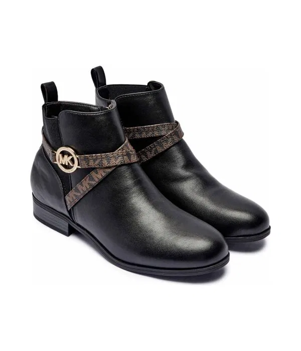 Детские ботинки для девочек Finley Bellany Michael Kors Kids, черный — фото 3