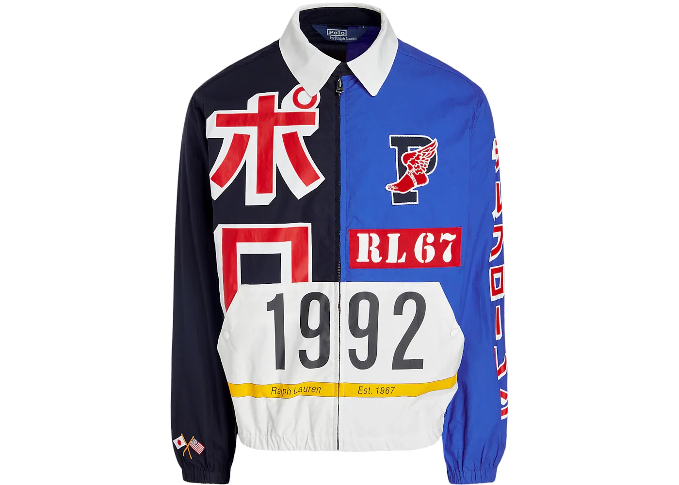 Мужская куртка Tokyo Stadium Polo Ralph Lauren, Navy Blue