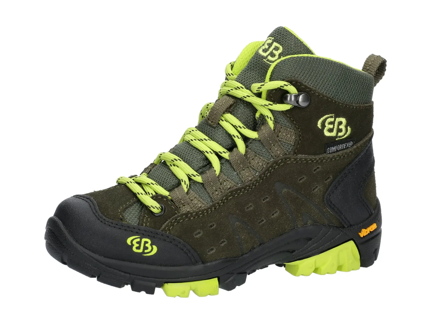 Кроссовки высокие Mount Bona High Kids Brütting, зеленый