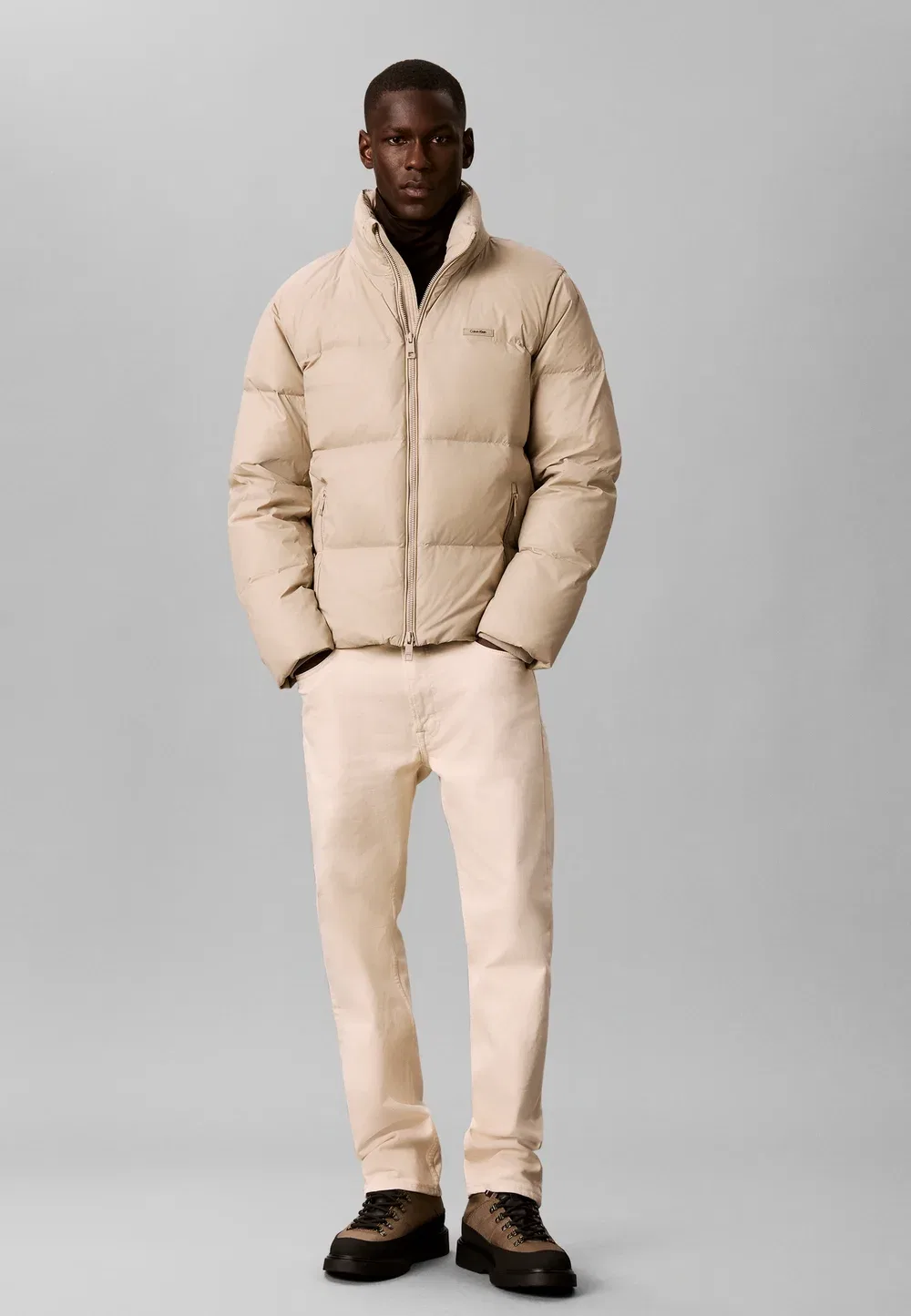Пуховая куртка Calvin Klein, Plaza Taupe — фото 2