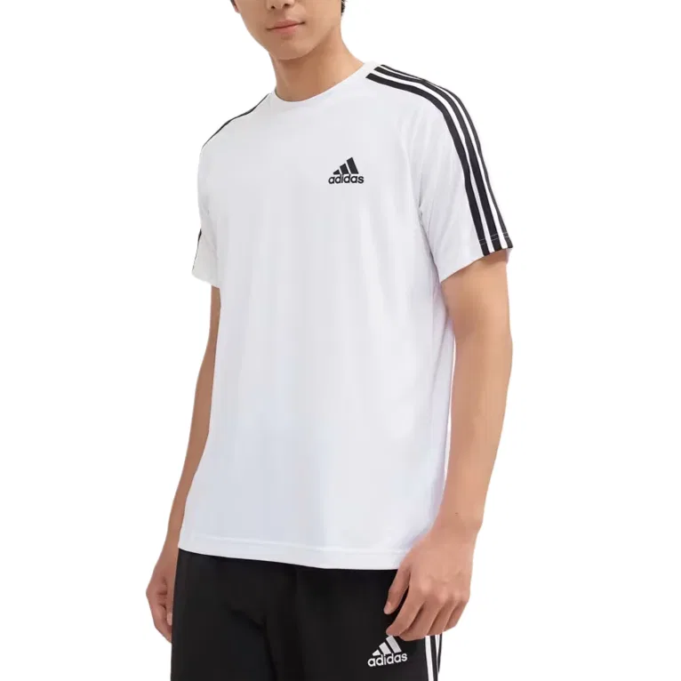 Мужская футболка с коротким рукавом Adidas AEROREADY, Black — фото 4