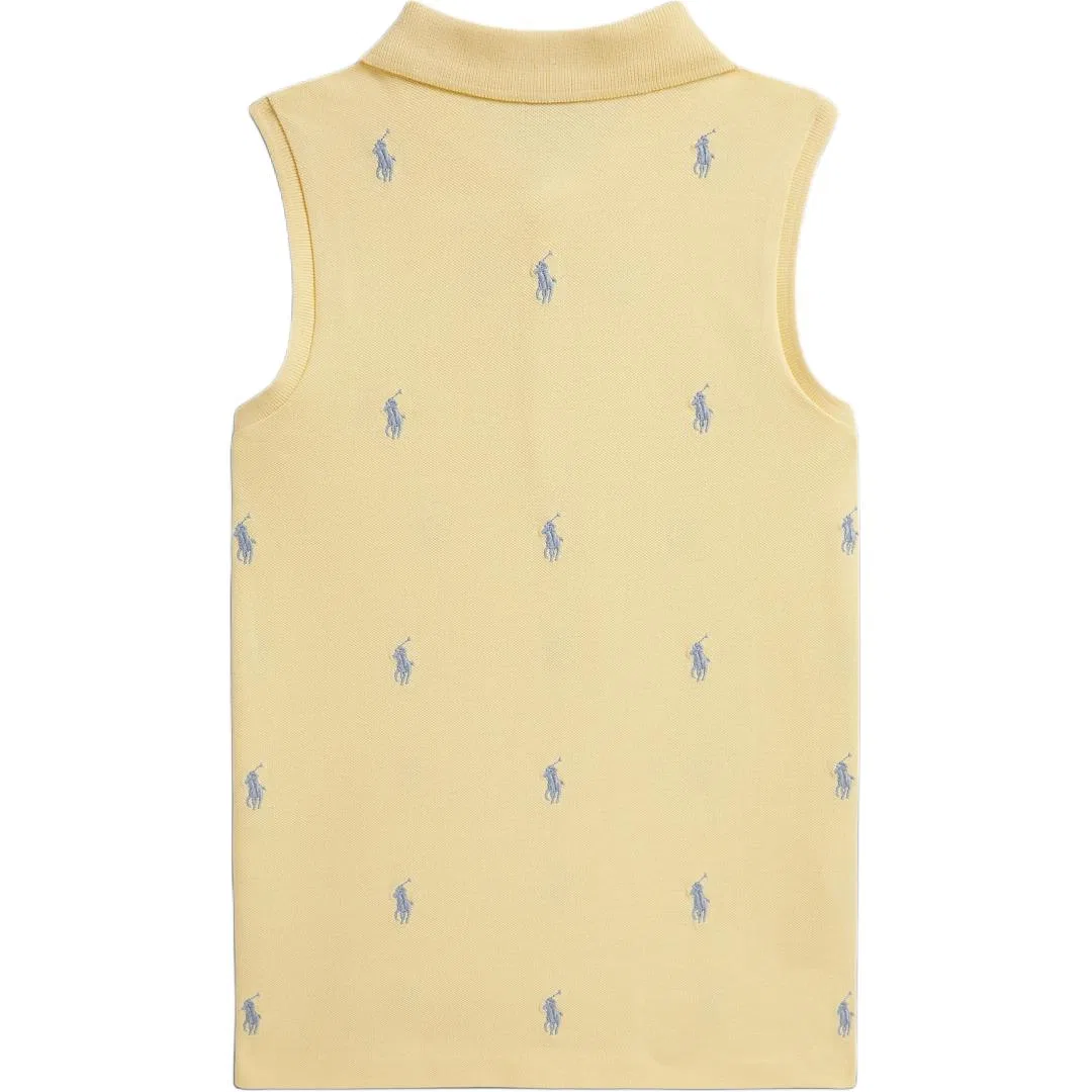 Детское поло Polo Ralph Lauren Classic Light Yellow — фото 3