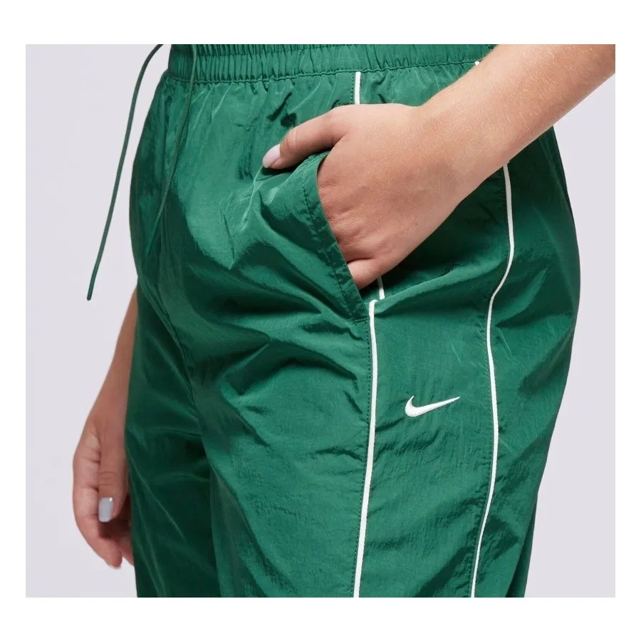 Спортивные штаны с высокой посадкой Windrunner Nike, Зеленый — фото 2