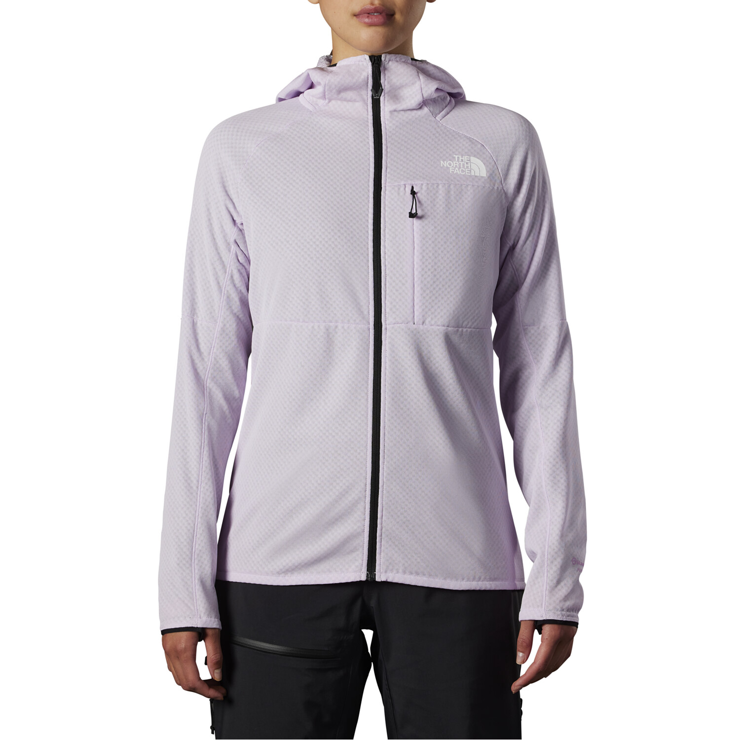 

Толстовка The North Face Summit Futurefleece с капюшоном на молнии, фиолетовый