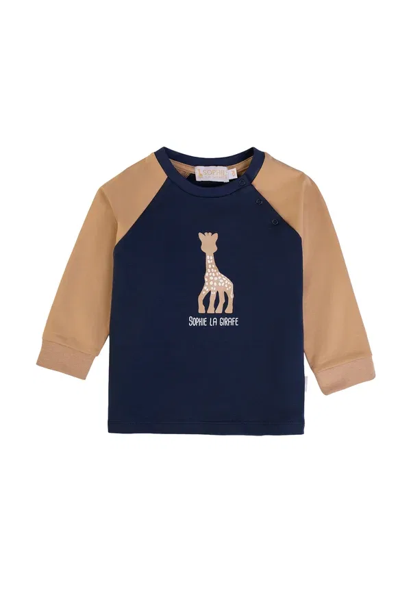 Топ с длинным рукавом с принтом Long sleeved top Sophie La Girafe, темно-синий Blazer