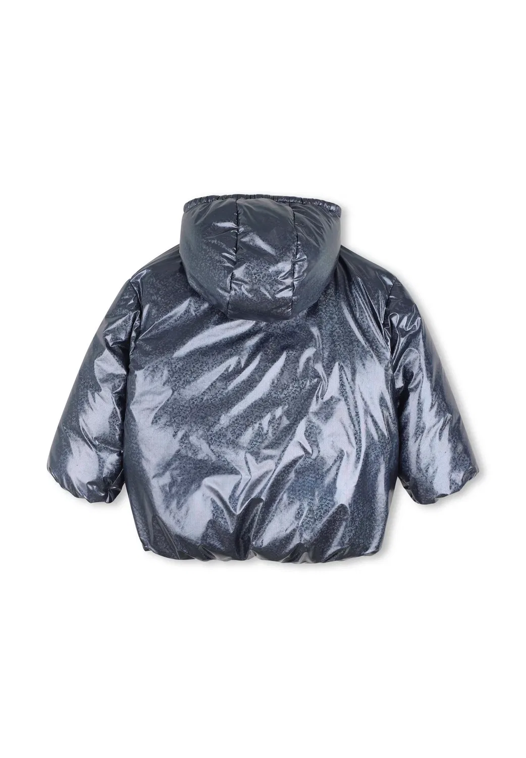 Пуховая куртка для девочки - зимняя куртка Billieblush, Navy — фото 2