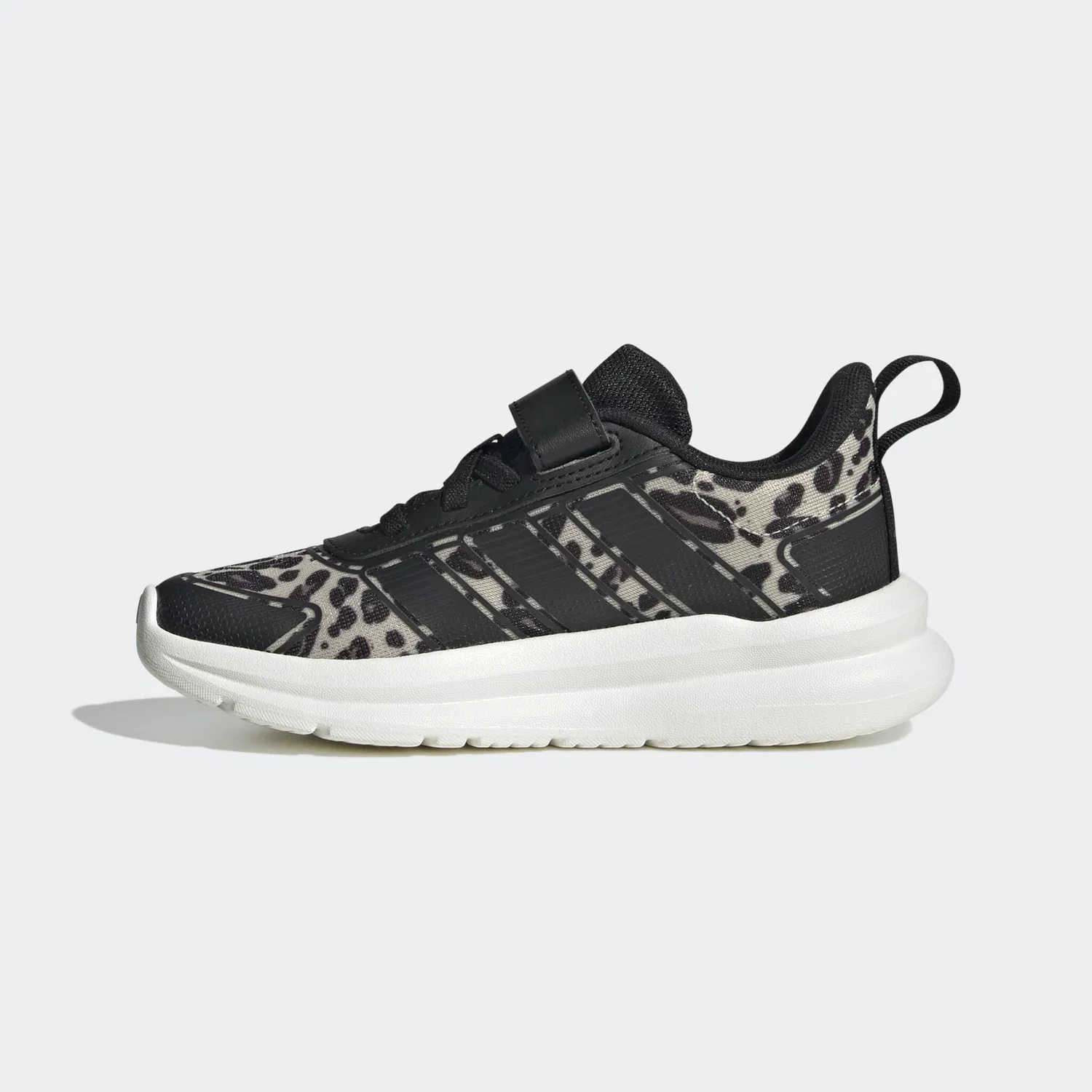 Детские кроссовки с принтом Adidas Sportswear, Crystal Linen/Core Black/Core White — фото 3