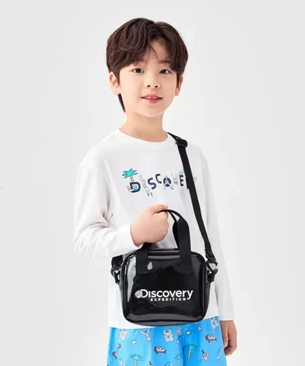 Кросс-боди сумка Clear Tote 2Way Discovery Kids, черный