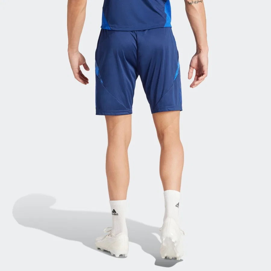 Шорты спортивные с принтом TIRO24 C TR SHO adidas, Синий — фото 4
