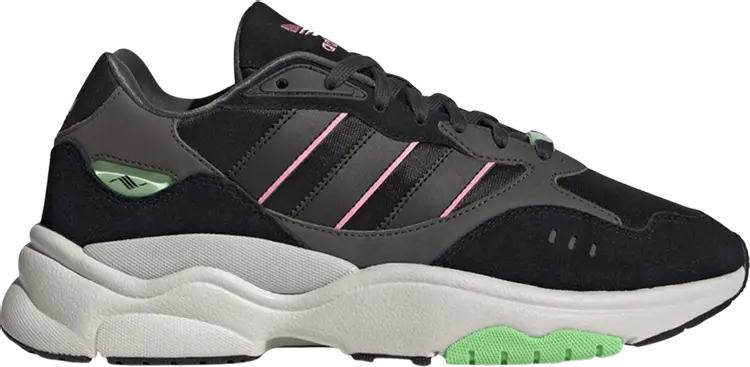 

Кроссовки Adidas Retropy F90 'Black Pink Green', черный