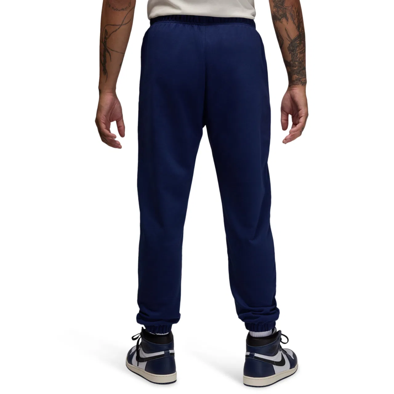 Мужские брюки Dri-FIT Sport Crossover Fleece Jordan, цвет Midnight Navy/White — фото 2
