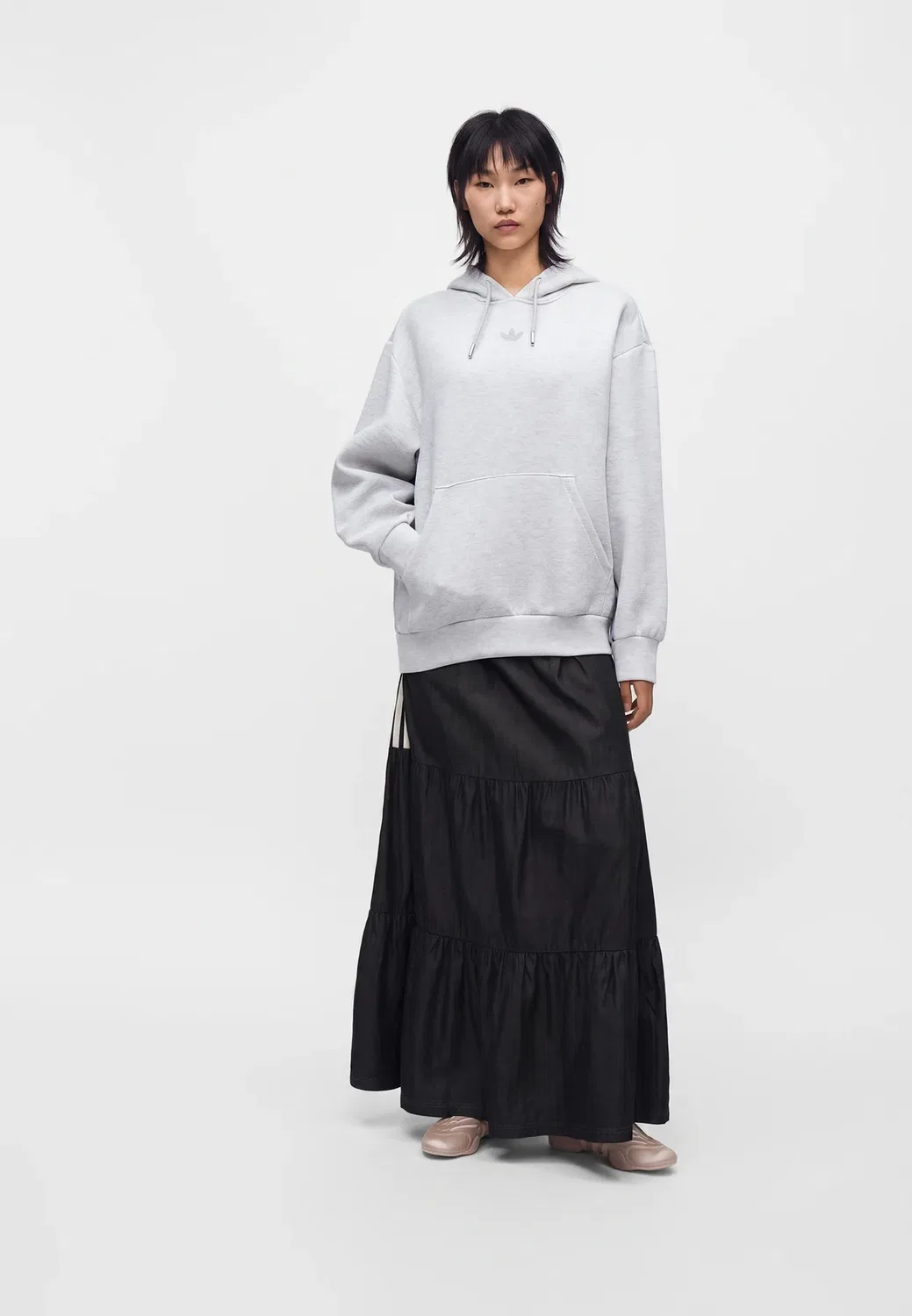 Толстовка Spacer Adidas Originals, Light Grey — фото 2