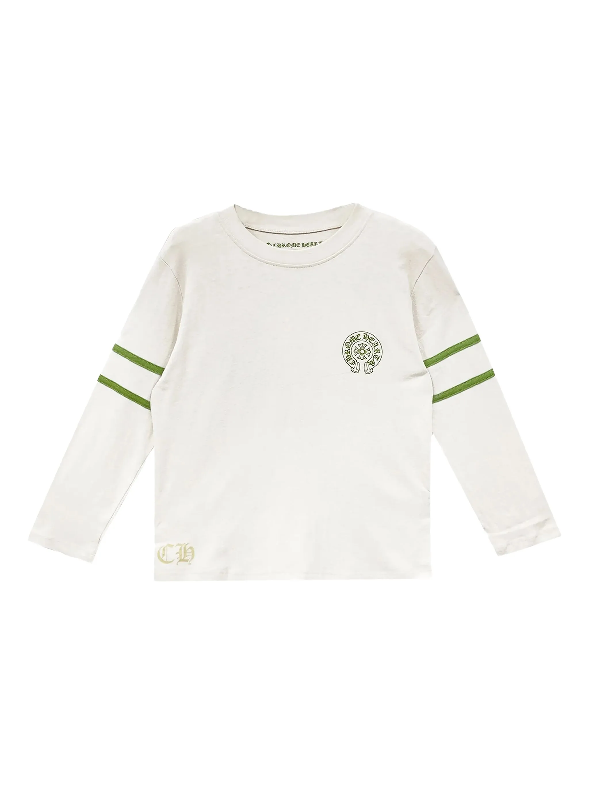 

Футболка с длинными рукавами и логотипом Chrome Hearts, белый