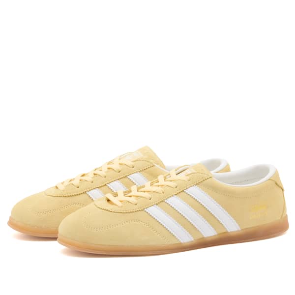 Кроссовки Gazelle lo pro Adidas, Yellow , White & Gum — фото 2