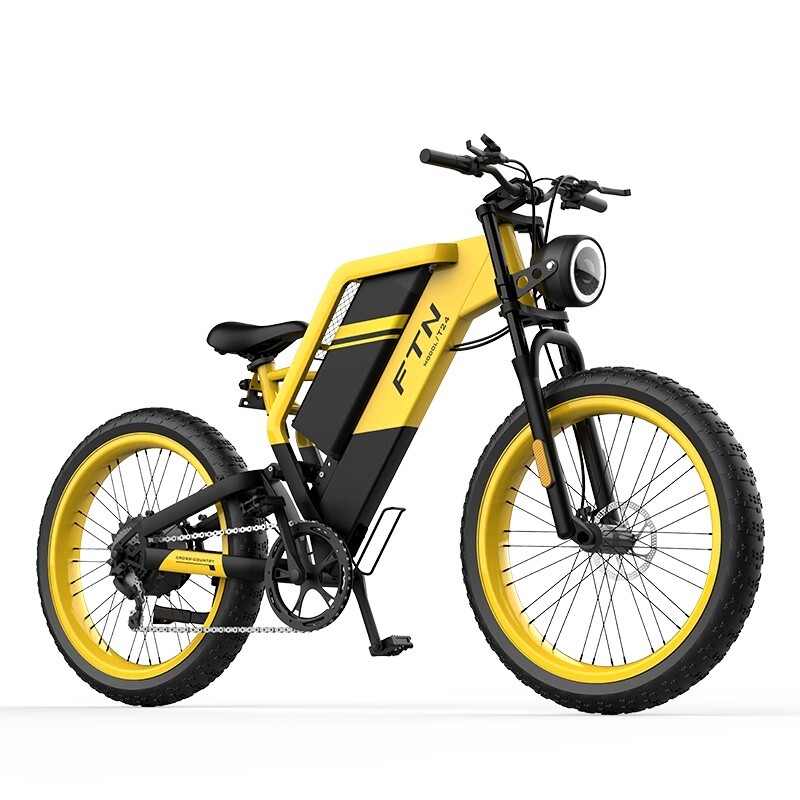 

Электровелосипед FTN T24 Premium Edition, 10Ah, желтый
