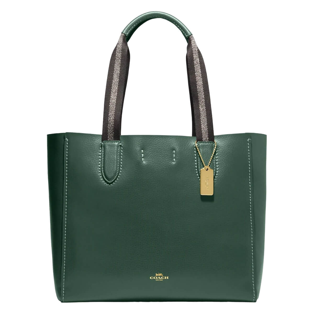 

Сумка Coach Outlet Derby Tote, темно-зеленый