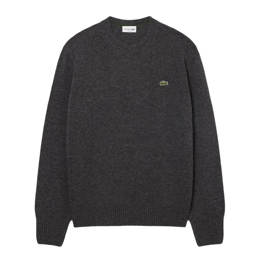 Толстовка LACOSTE темно-серого цвета